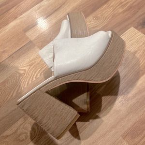70s style chunky heels